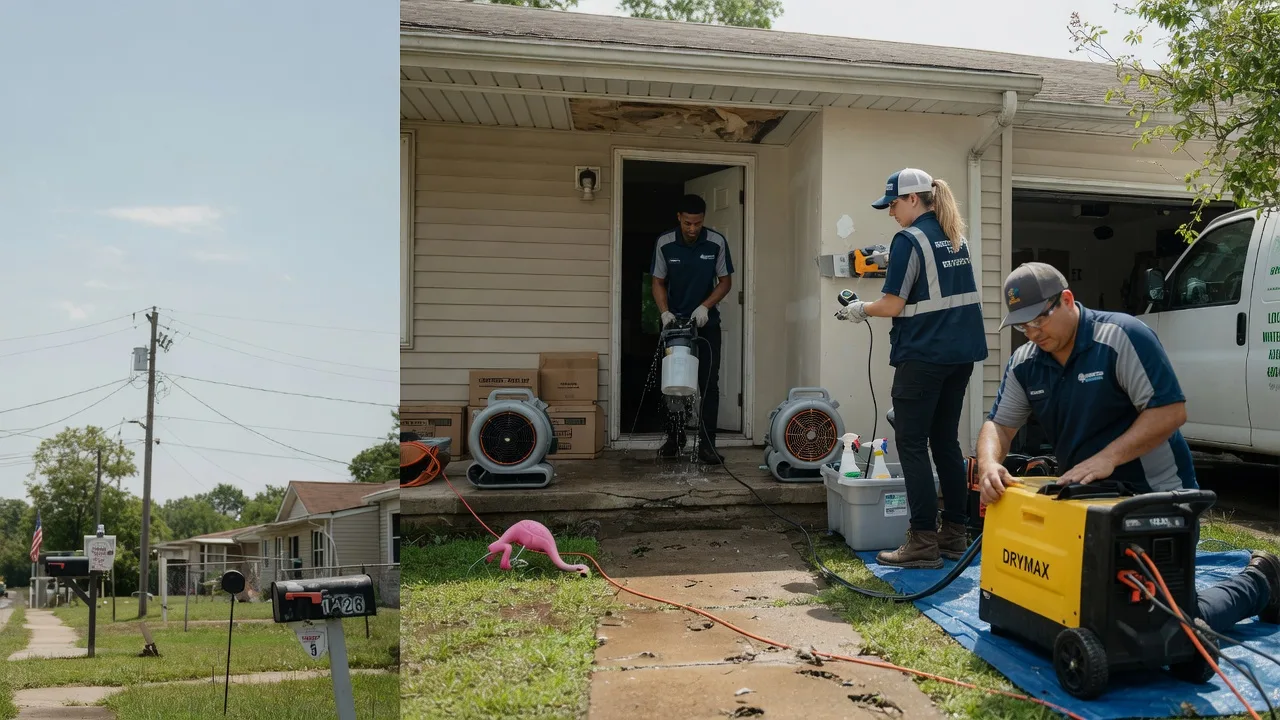 Storm Damage Water Removal in Rotan, TX near me